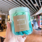 Set Ikat Rambut Korea Bahan Karet Elastis - Hijau