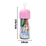 Set Crayon 12 Warna Dapat Dihapus Erasable - Pink