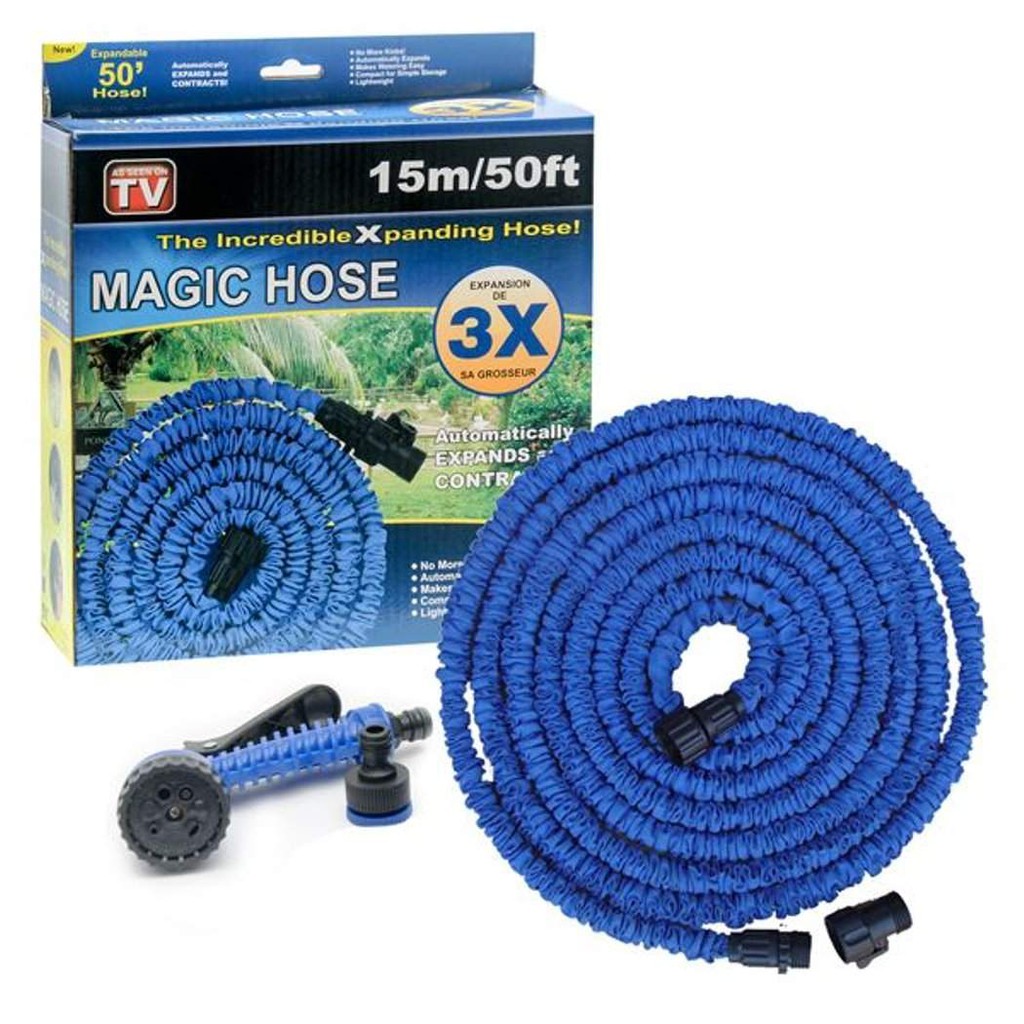 pnvCq0lyxoi3s39cugsjNKkiYodUujINM6k1HB51 Selang Air Ajaib Magic Hose Alat Sprayer Semprotan - Image 1