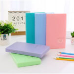 Tempat Kartu Nama dan Foto Lomo Card Isi 120 Slot Bahan PVC - Biru