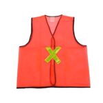 Rompi Proyek Safety Vest Scoth Jaring Nyala - Orange