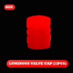 Tutup Pentil Ban Glow In The Dark - Merah
