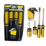 Set Obeng Kunci L LBX Tools Screwdriver With Hex Key 9 in 1