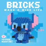 Mainan Nano Block Susun Edukasi DIY 3D Puzzle - Stitch