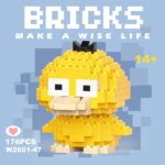 Mainan Nano Block Susun Edukasi DIY 3D Puzzle - Psyduck