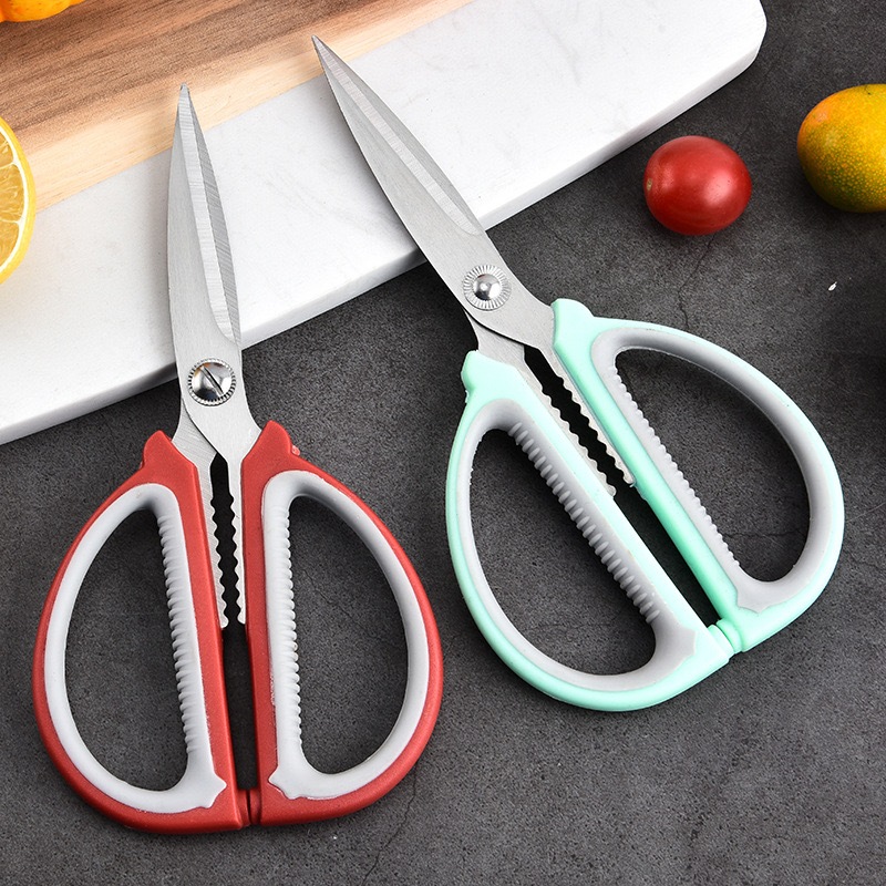 2024080209494074a11c3ff936eb37035cf84599a9e675 Gunting Serbaguna Anti Karat Rumah Tangga Dapur Tulang Ayam 9x17.5cm - Image 1