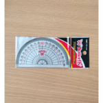 Penggaris Busur Derajat Butterfly 180/10 cm Plastik Mika Alat Pengukur