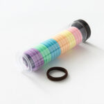 Ikat Rambut Dewasa Anak Wanita Elastis Motif Polos 20Pcs Gaya Korea - Pastel 2