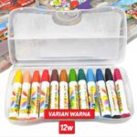 Crayon Krayon Mini Set 12 Warna Anak Anak Mewarnai