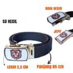 Gesper Sabuk Ikat Pinggang Anak Sekolah SD, SMP, SMA, Pramuka Nylon - Kelas 1-3 SD Kecil