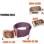 Gesper Sabuk Ikat Pinggang Anak Sekolah SD, SMP, SMA, Pramuka Nylon - 1-3 SD Pramuka Kecil