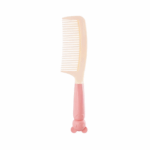 Sisir Rambut Gagang Sisir Blow Bulat Comb Silika Kelinci Tikus Bunny Mouse Lucu - Pink