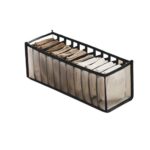 Organizer Pakaian Dalam Serbaguna dengan Sekat untuk Lemari - 11 Tempat hitam