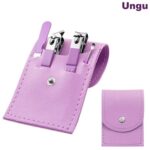Set Paket Alat Manicure dan Pedicure Warna Warni 4-in-1 - Ungu