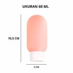 Botol Sabun Shampoo Cair Macaron Mini Travelling Isi 60 ML - Pink