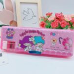 Kotak Pensil 2 Sekat Magnet Anak Sekolah TK SD Karakter Lucu Sanrio - Twin
