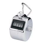 Alat Bantu Hitung Manual Hand Tally Finger Counter 4 Digit Tasbih