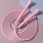 Tali Lompat Skipping Olahraga Fitness Jump Rope Exercise Bakar Kalori - Pink