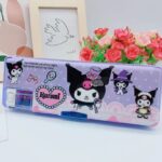 Kotak Pensil 2 Sekat Magnet Anak Sekolah TK SD Karakter Lucu Sanrio