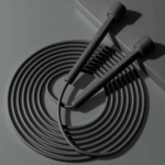 Tali Lompat Skipping Olahraga Fitness Jump Rope Exercise Bakar Kalori - Hitam