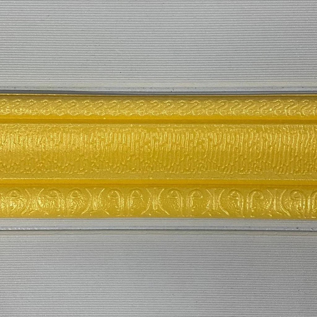 N2yNvMcHOO5mTyA4s9j73FVUmxgyi6eMCayNvIgv List Dinding Foam Wallpaper 3D Motif Pattern Aesthetic Anti Rayap - Border Kuning - Image 1