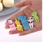 Garpu Bento Karakter Lucu Tusukan Buah Kue Hiasan Bekal Aksesoris - Panda