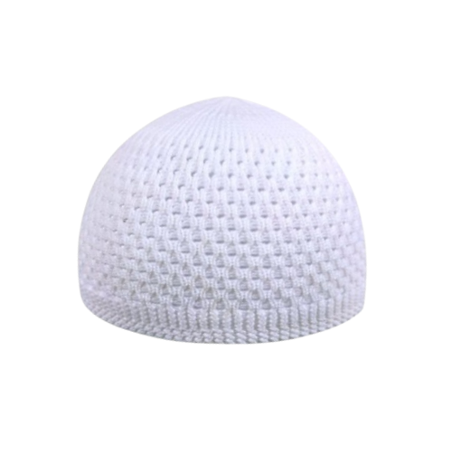 Z9bCcpKU6XgHCsX3gTGccQvUIsFBoeH5M5n5ttOy Peci Rajut Kopiah Dewasa Kekinian Variasi Warna Ramadhan Lebaran - Putih - Image 1