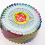 Jarum Pentul Besar Mutiara Warna Warni Piring 40 pcs Hijab Kerudung