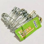 Peniti L Swan Stainless Original Safety Pin Hijab Silver L Swan Peniti Hijab Stainless L Swan Asli dengan Bahan Tidak Patah dan Fleksibel - Swan