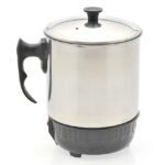 Mug Elektrik Stainless Steel Praktis dengan Daya 220W untuk Kebutuhan Sehari-hari