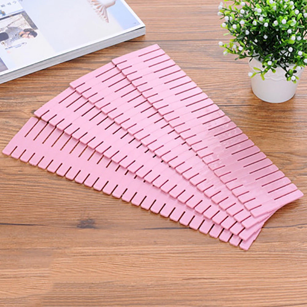 zuI0ZvH0Y9Mac6yH1wgyjNMk7fSmCSMo1HYvVwC5 Sekat Laci Organizer Penyimpanan Pemisah Partisi Lebih Tertata Teratur - Pink - Image 1