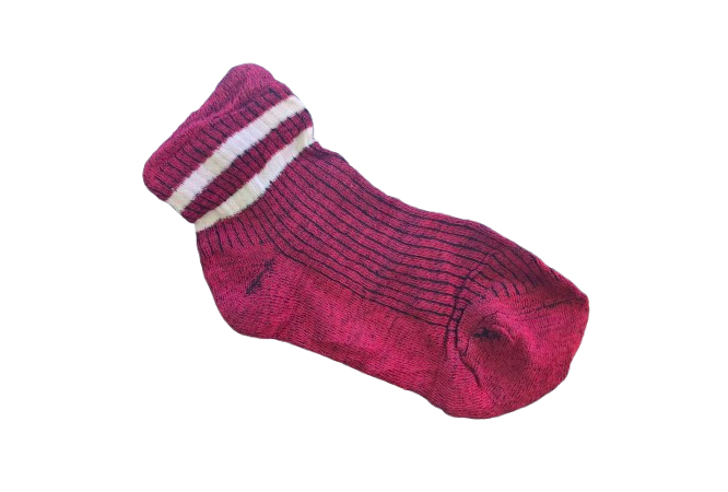 PUiT1tHOQ5WBBOdW6WlS4SVYK5yK1Ke2UxkrGKUS Kaos Kaki Panjang Pria Import Dengan Garis Ringan Dan Nyaman - Maroon - Image 1