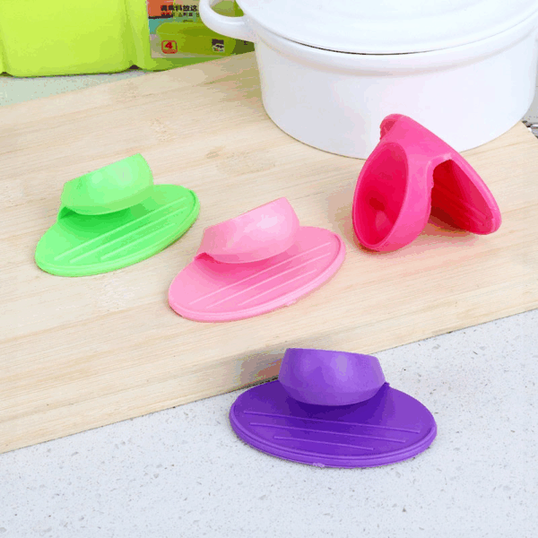 Pelindung Jari Tangan Anti Panas Slip Silicone Silikon Alat Dapur