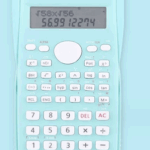 Kalkulator Ilmiah SinCosTan 240 Fungsi Layar LCD HD Baterai L1131 - Hijau