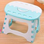 Kursi Mini Lipat Plastik Bangku Dewasa Anak Lucu Praktis Serbaguna - Hijau Tosca