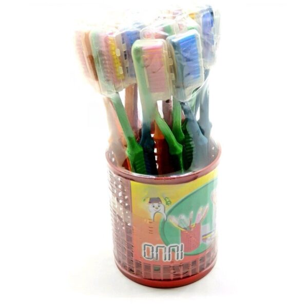 Set Keranjang Sikat Gigi Isi 18 Pcs Dental Brush Package