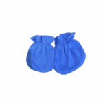 Sarung Tangan dan Kaki Bayi Sarung Tangan Polos Pastel - Biru Tua