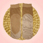 Kaos Kaki Wanita Model Stocking Velvet Transparan Ankle Sock 25cm - Coklat