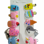 Jepit Rambut Anak Perempuan 10 In 1 ACR Fashion Karakter - Mix Ice Cream