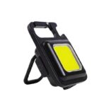 Lampu Senter Mini LED Gantungan Kunci Portable Multifungsi