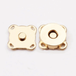 Kancing Magnet Jahit Tas Dompet Desain Klasik Fashion Style - Gold