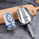 Sendok Sekop Scoop Stainless Steel Es Batu Beras Gula Makanan kering - 10