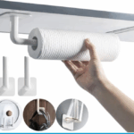 Holder Hook Gantungan Tisu Gulung Tempel Dinding Model PVC Tanpa Paku