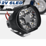 Lampu Tembak Sorot Spion Motor LED Spotlight Bulat Waterproof