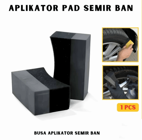 Busa Semir Ban Aplikator Tyre Dressing Applicator Pad Sponge Foam