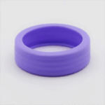 Cover Pelindung Roda Koper Silikon Reduksi Suara Perlindungan Tambahan - Ungu