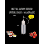 Botol Tempat Saus Jarum Menghias Bento Anak Mayonaise Kecap Selai