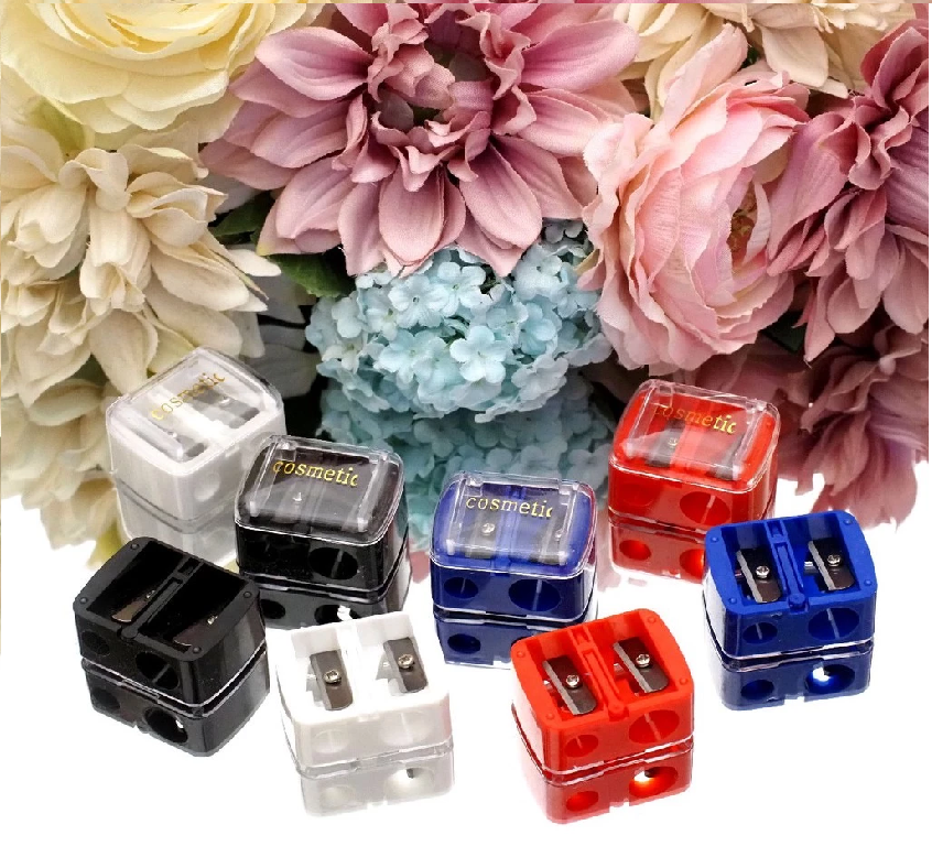 uayeNNLkyDqyZKVyrRYZV6bi5Kz99ujGnMbNmOWN Serutan Pensil Alis 2 in 1 Rautan 2 Lubang Tajam Alat Kosmetik - Image 1