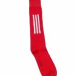 Kaos Kaki Sepak Bola Futsal Panjang Bergaris Pria Dewasa Olahraga - Merah