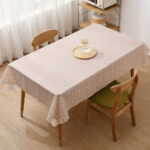 Taplak Meja Waterproof dan Anti Minyak Cocok Untuk Melindungi Meja - Coklat